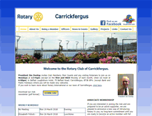 Tablet Screenshot of carrickfergusrotary.co.uk
